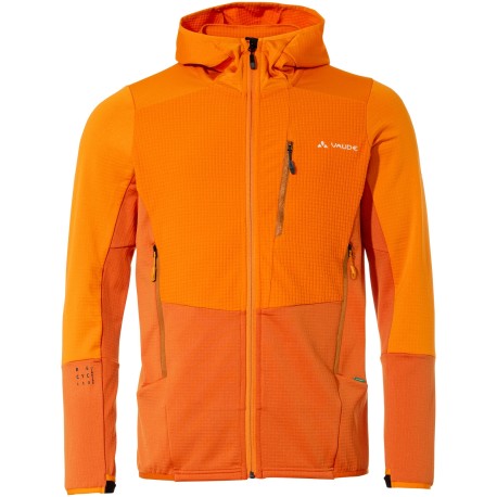 Jacke Powerstretch MEN'S MONVISO HOODED GRID FLEECE JACKET 